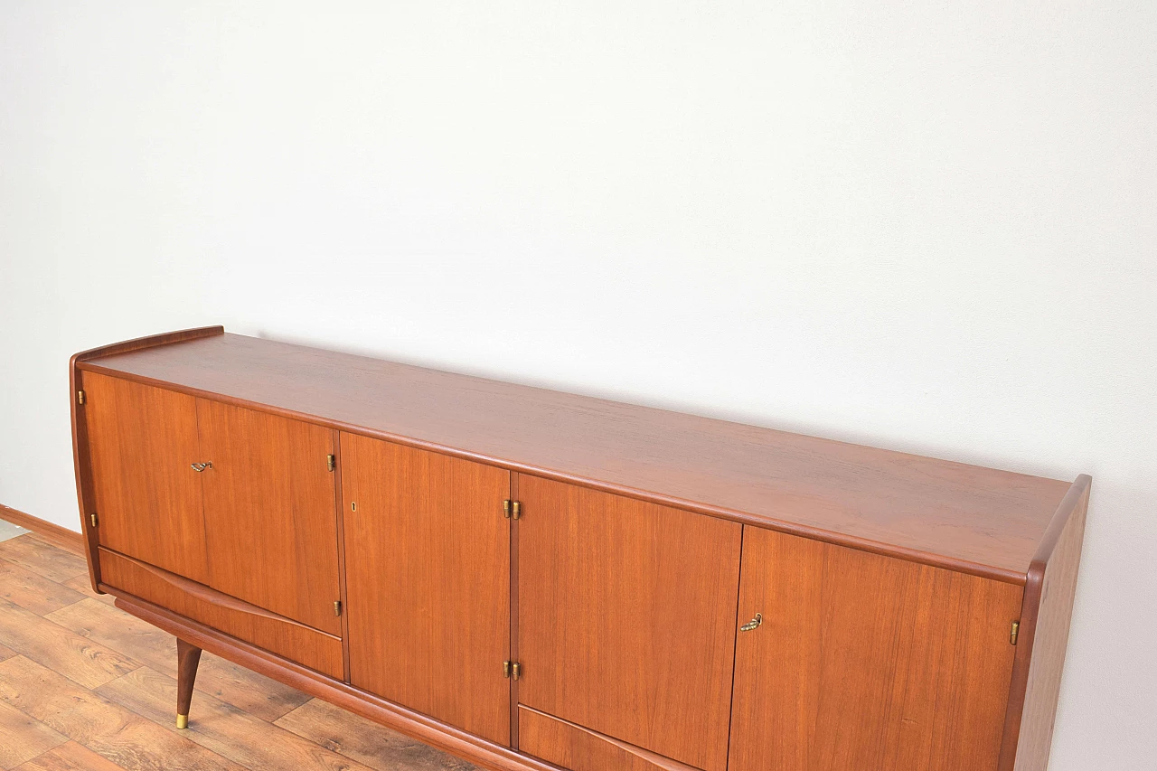 Credenza in teak di Sven Andersen Møbelfabrikk, anni '60 13