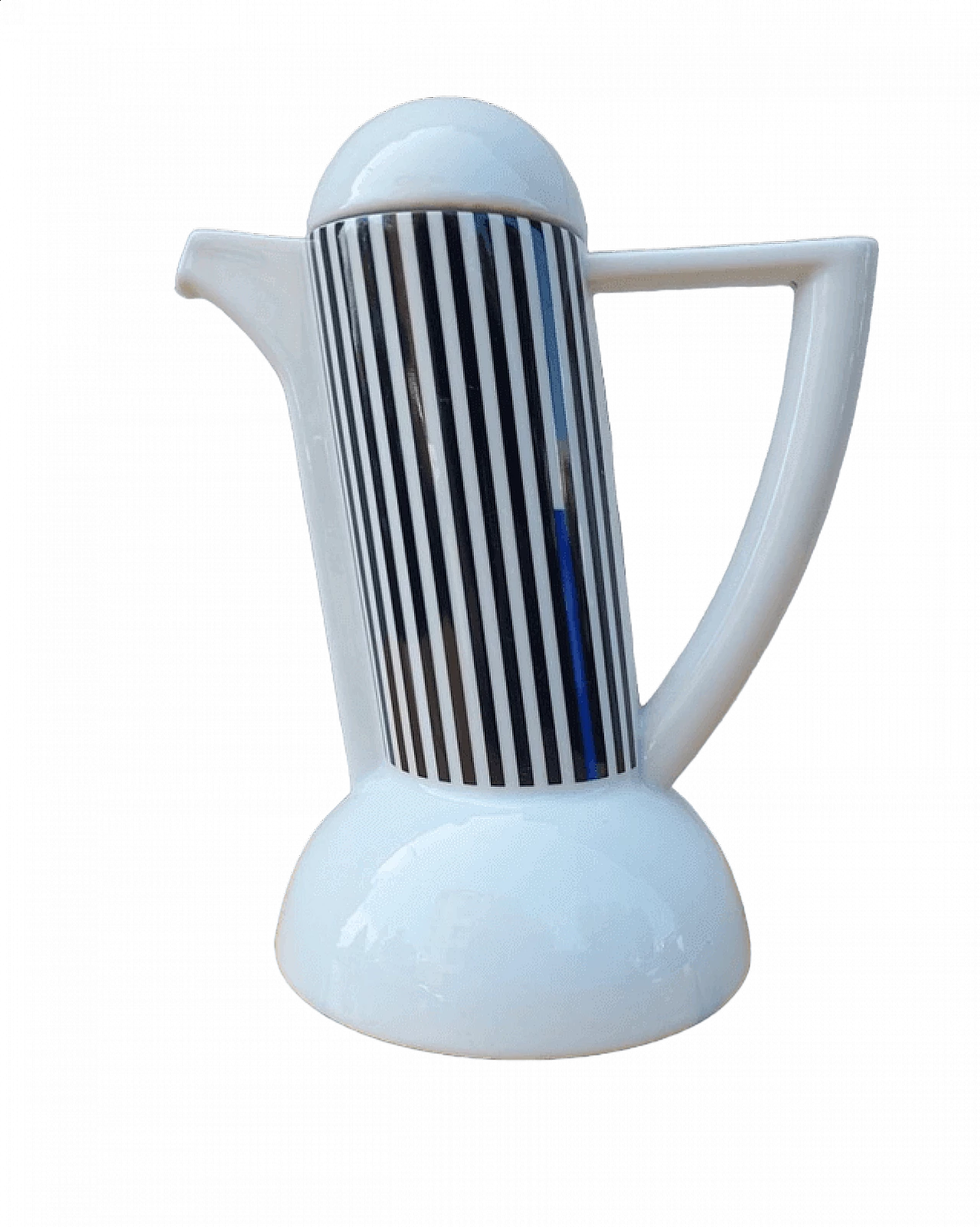 Memphis style ceramic teapot by Arzberg, 1980s 6