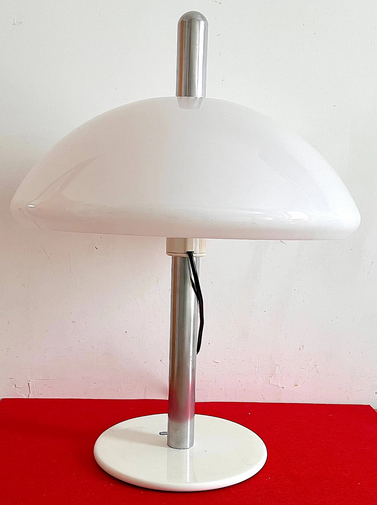 Height-adjustable table lamp by Iguzzini, 1970s 1