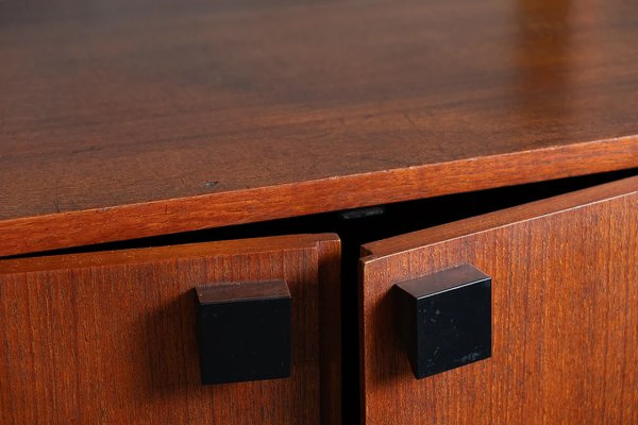 Teak bookcase by Barovero, 1960s 9