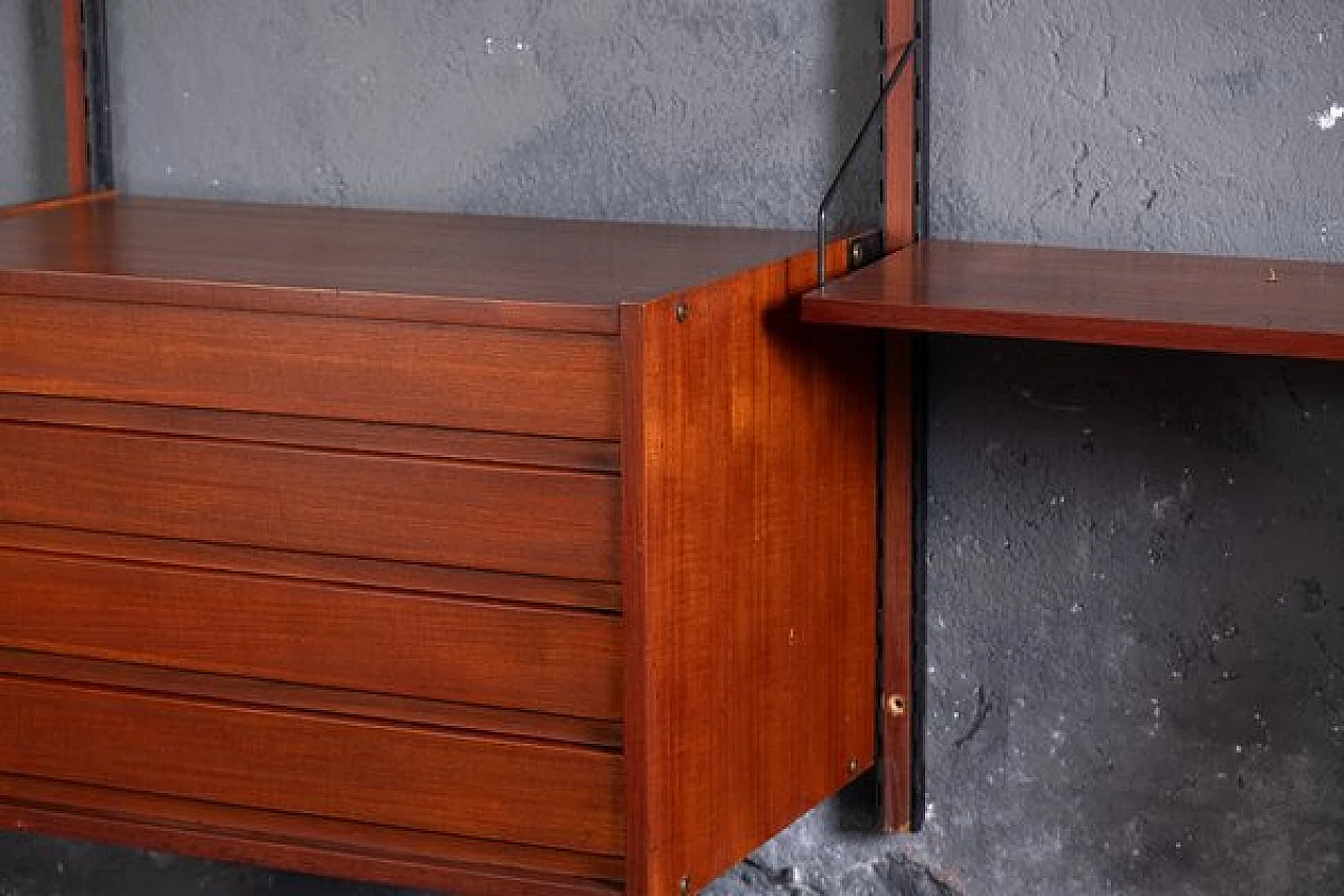 Teak bookcase by Barovero, 1960s 11