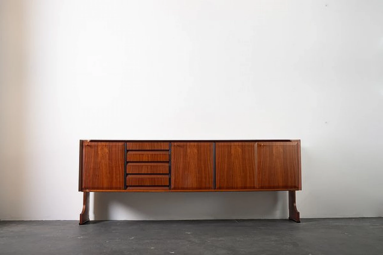 Teak sideboard by Fratelli Barbieri, 1960s 1