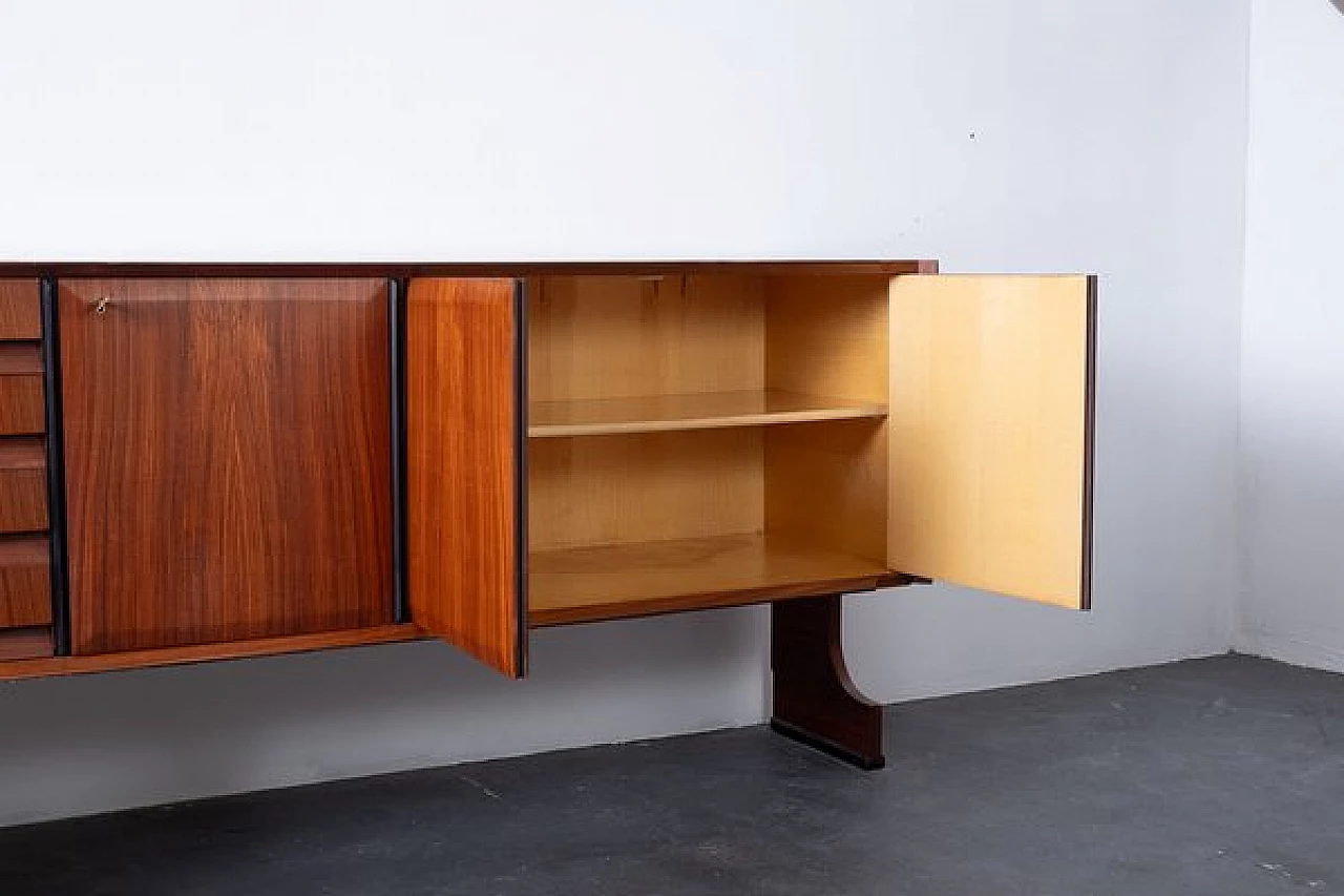 Teak sideboard by Fratelli Barbieri, 1960s 6