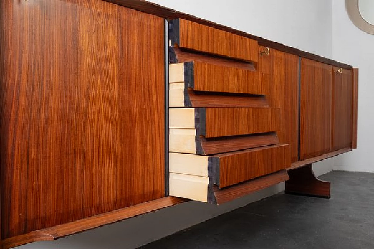 Teak sideboard by Fratelli Barbieri, 1960s 8