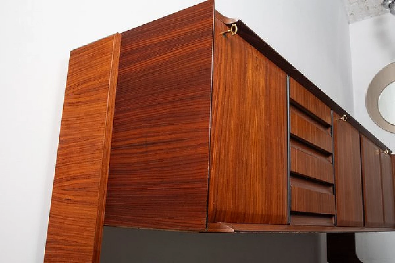 Teak sideboard by Fratelli Barbieri, 1960s 10