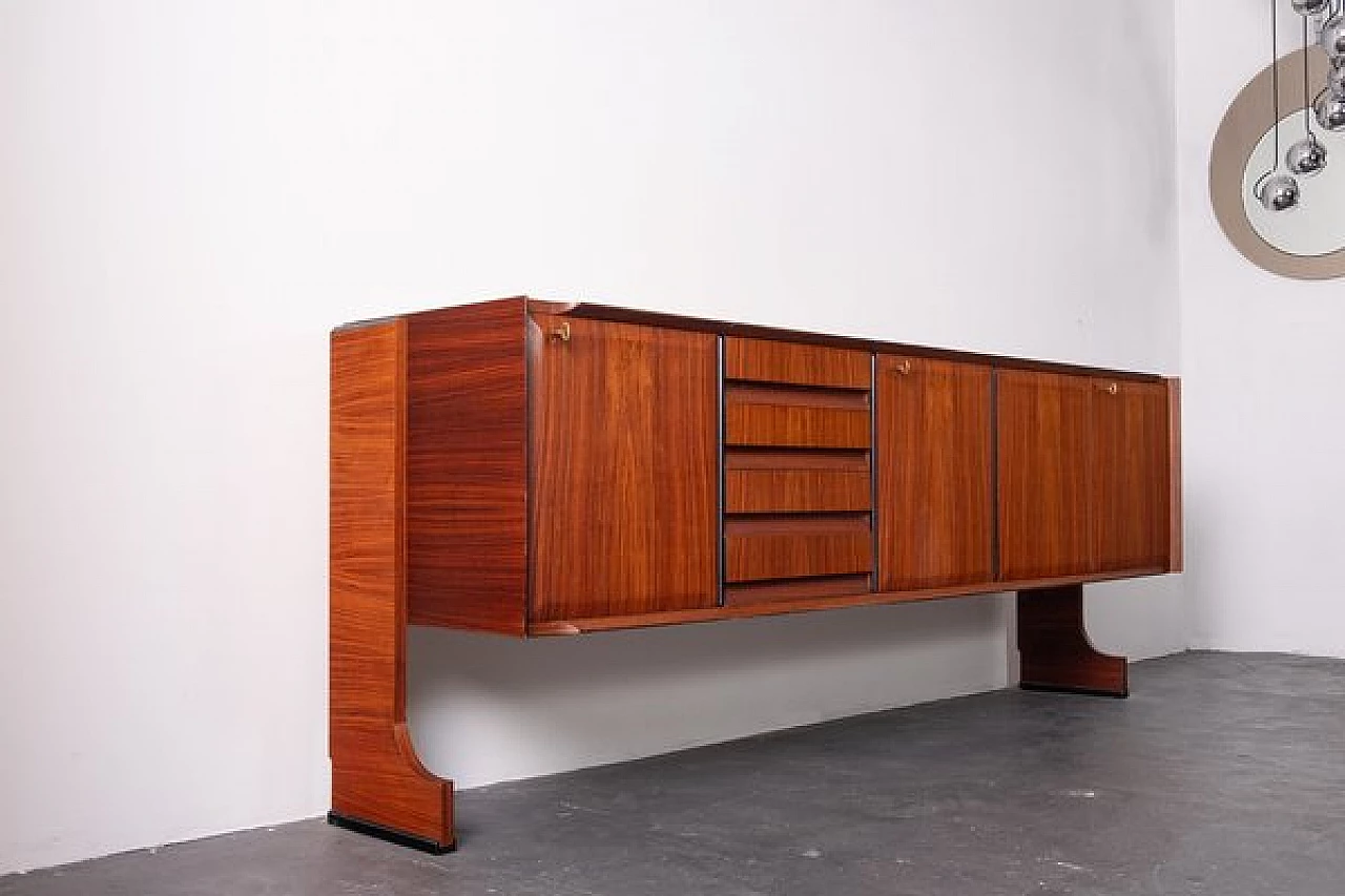 Teak sideboard by Fratelli Barbieri, 1960s 12