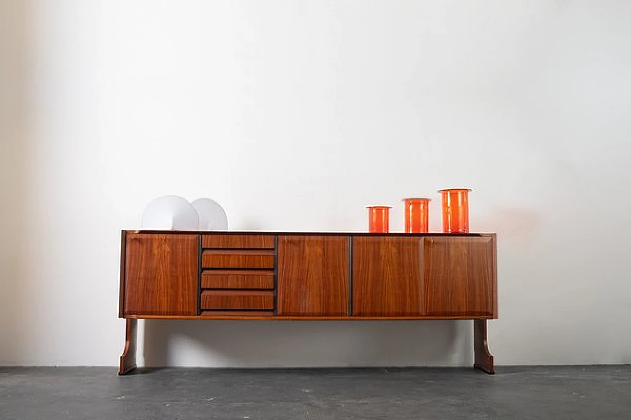 Teak sideboard by Fratelli Barbieri, 1960s 15