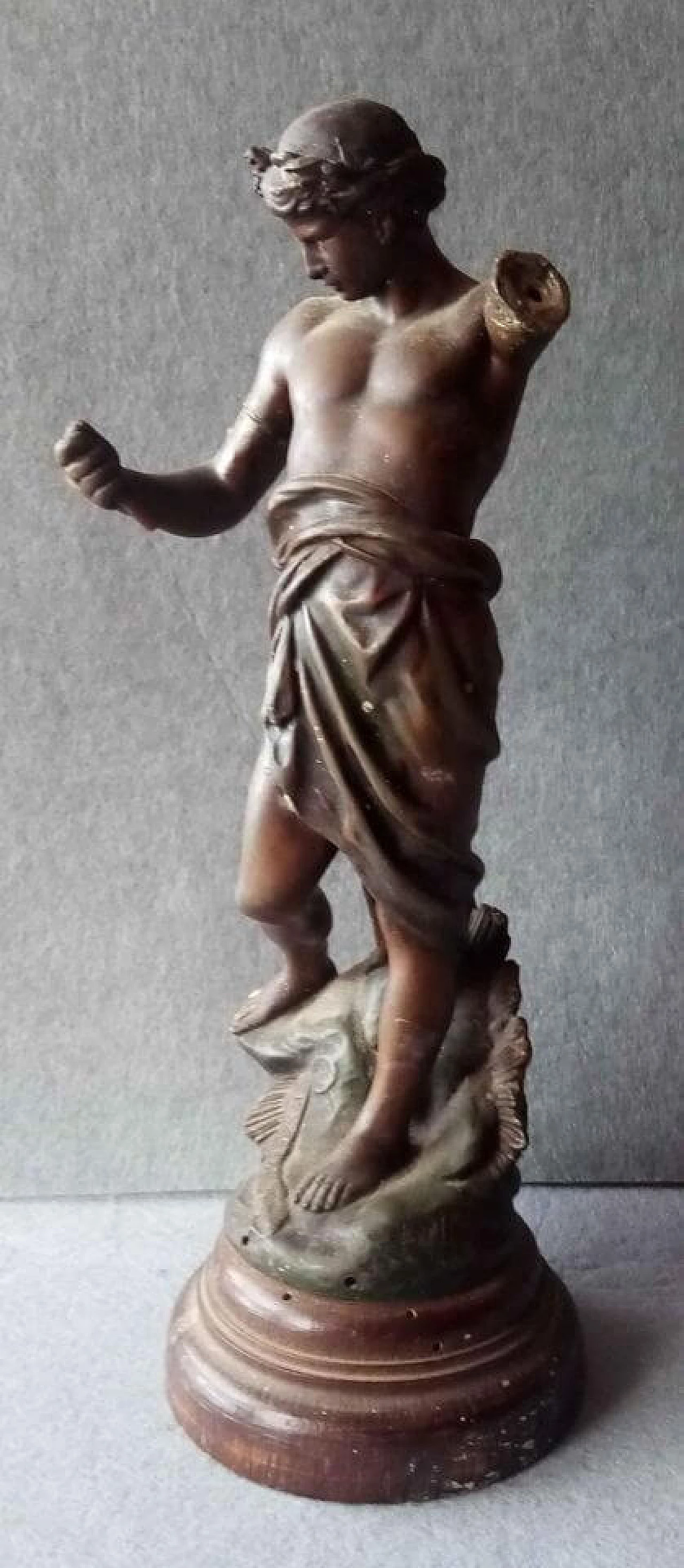 Émile Louis Picault, Excelsior, bronze sculpture, 19th century 5