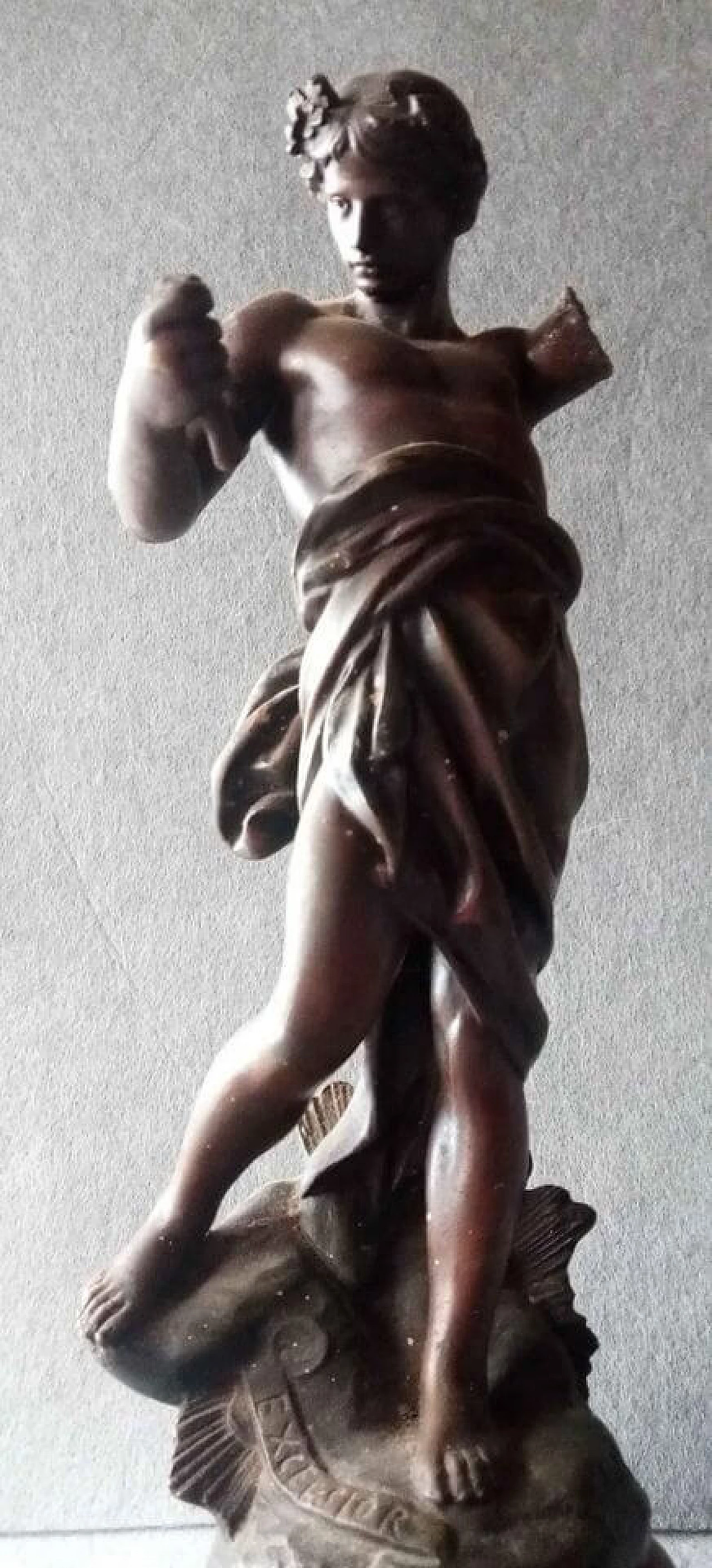 Émile Louis Picault, Excelsior, bronze sculpture, 19th century 6