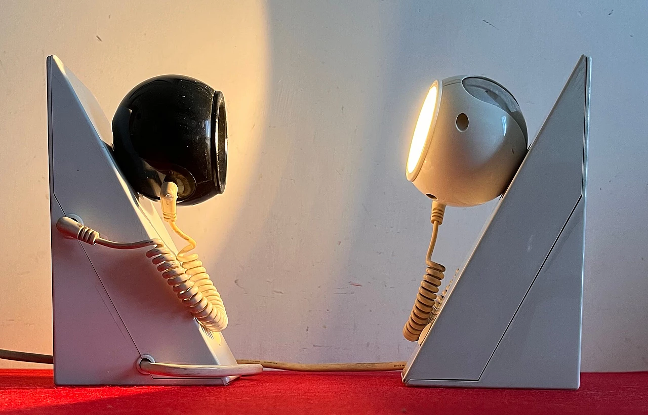 Pair of table lamps by Brilliant Leuchten AG, 1980s 17