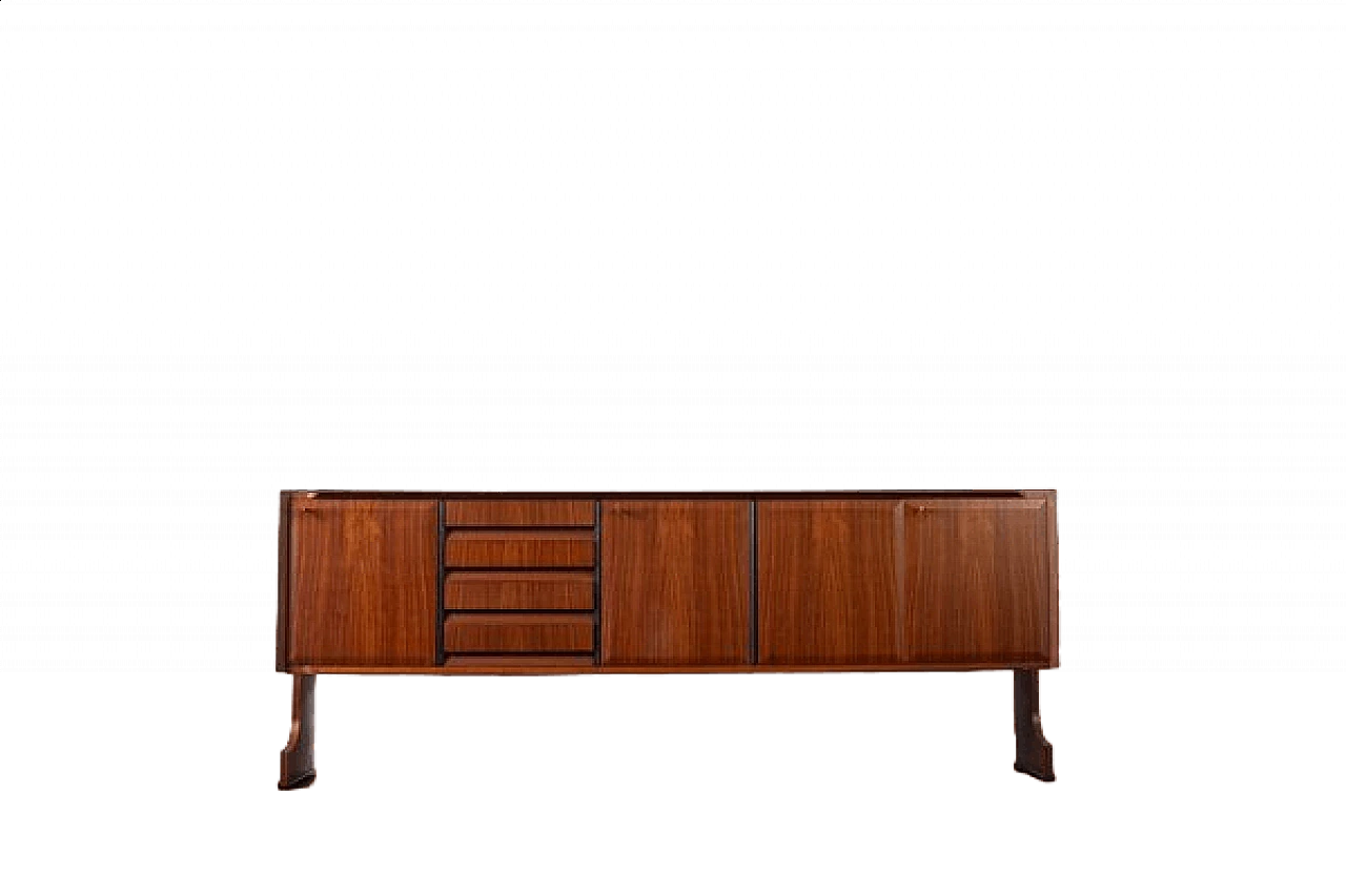 Teak sideboard by Fratelli Barbieri, 1960s 26