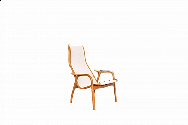 Lamino bent oak armchair by Yngve Ekström for Swedese, 1950s
