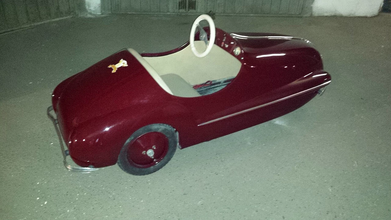 Lucciola electric toy car by Piero Patria, 1940s 5