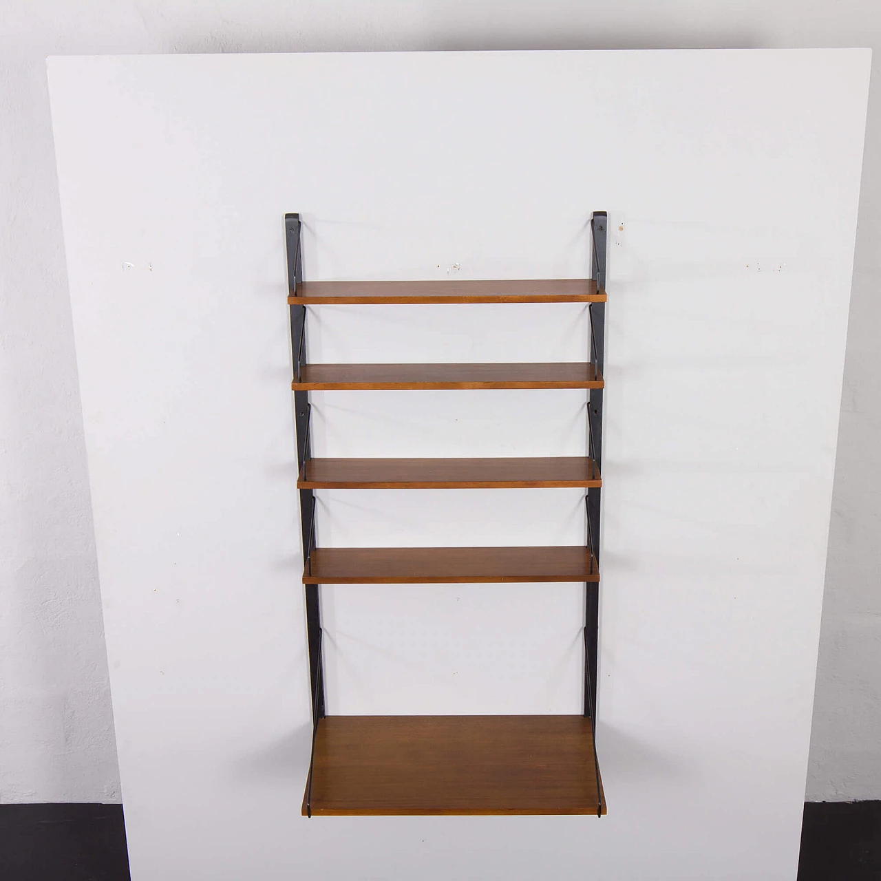 Royal hanging bookcase with desk by Poul Cadovius, 1960s 5