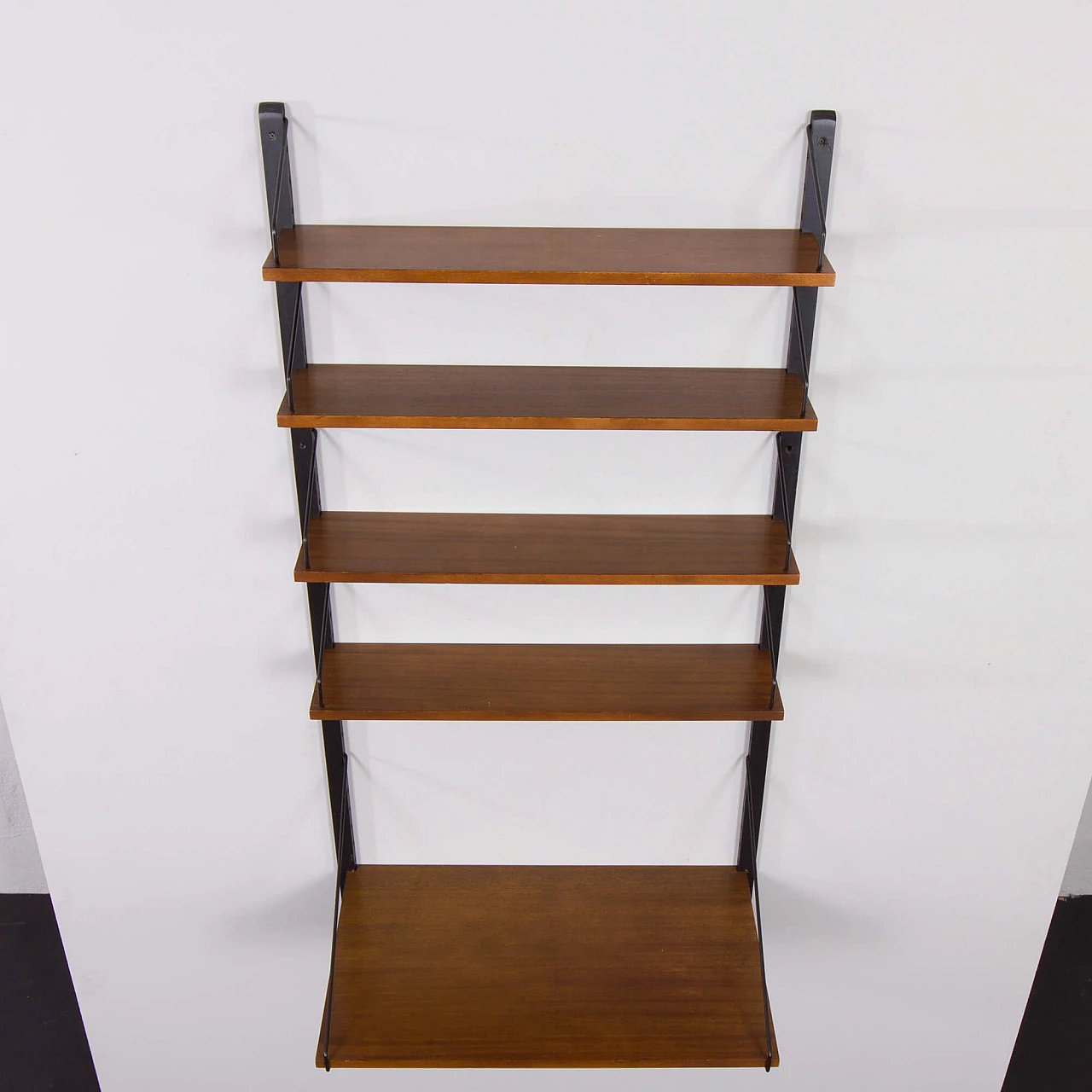 Royal hanging bookcase with desk by Poul Cadovius, 1960s 6