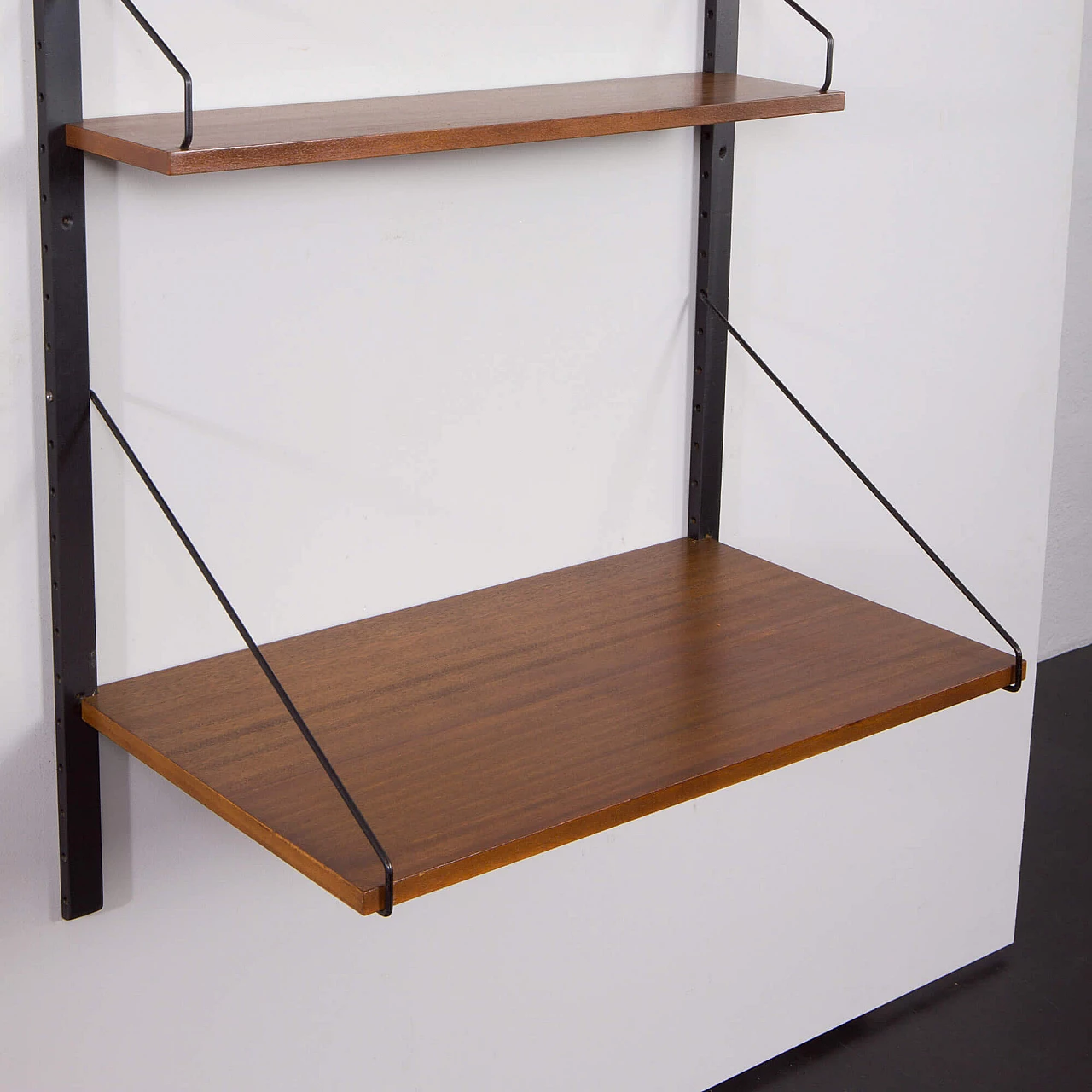 Royal hanging bookcase with desk by Poul Cadovius, 1960s 7