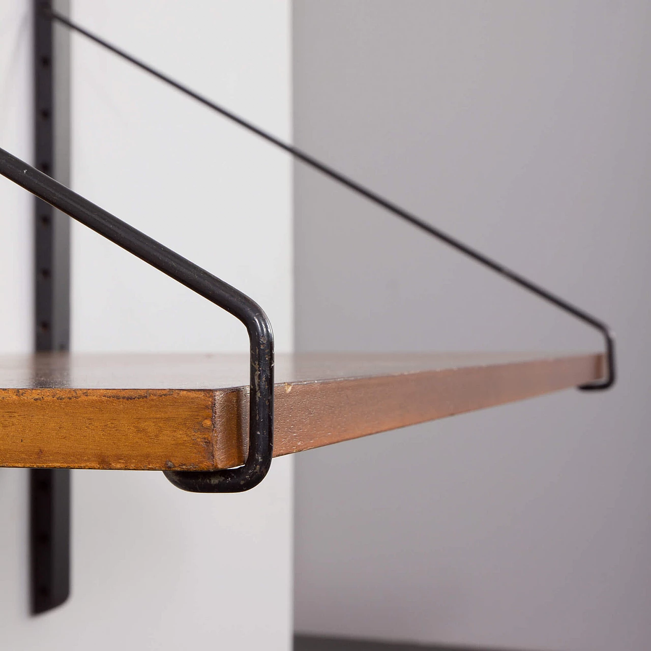 Royal hanging bookcase with desk by Poul Cadovius, 1960s 8