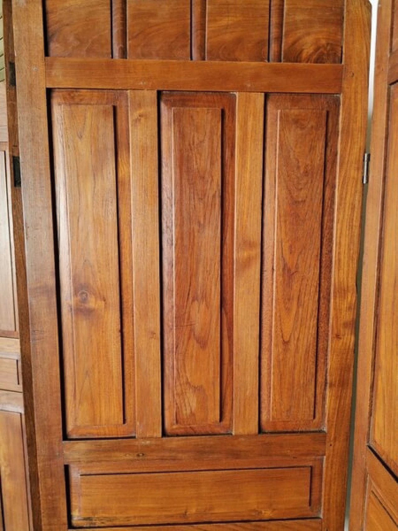 Burmese Colonial style solid teak screen 3