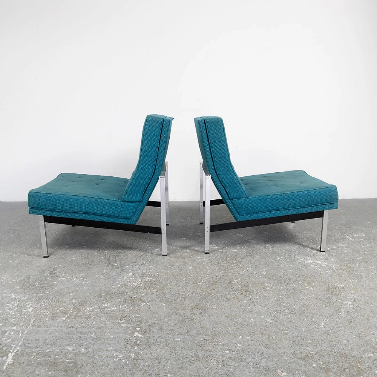 Pair of armchairs by Florence Knoll for Knoll, 1950s 2