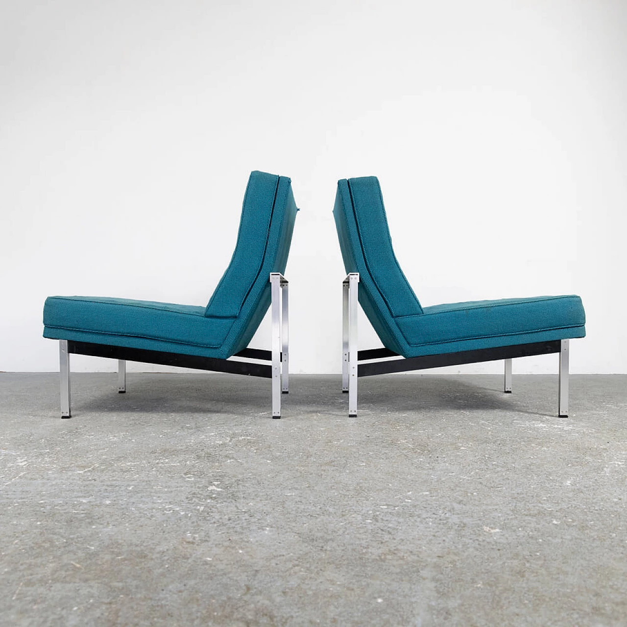 Pair of armchairs by Florence Knoll for Knoll, 1950s 3