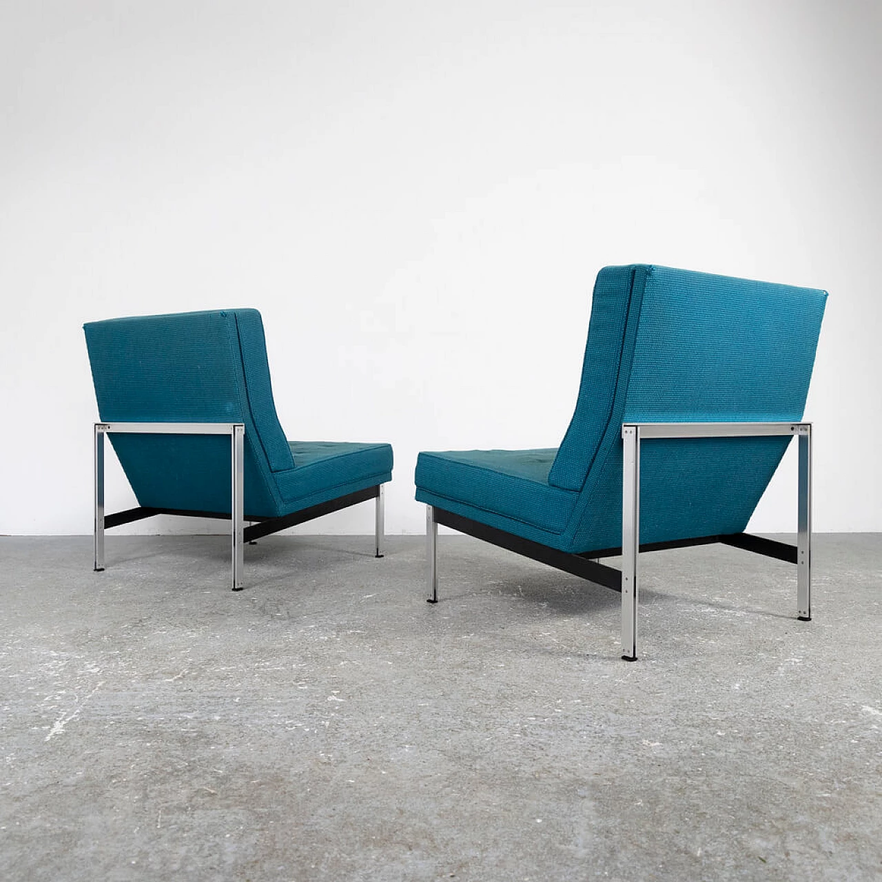 Pair of armchairs by Florence Knoll for Knoll, 1950s 4