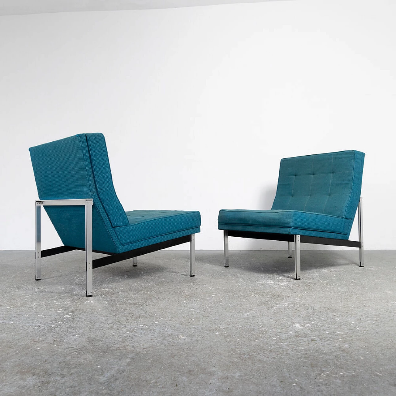 Pair of armchairs by Florence Knoll for Knoll, 1950s 9