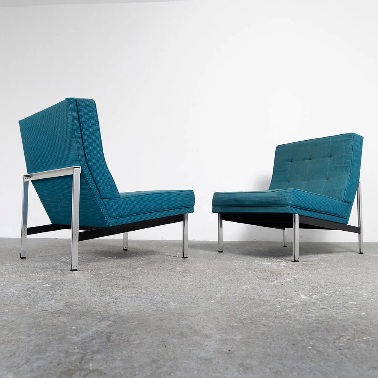 Pair of armchairs by Florence Knoll for Knoll, 1950s 10