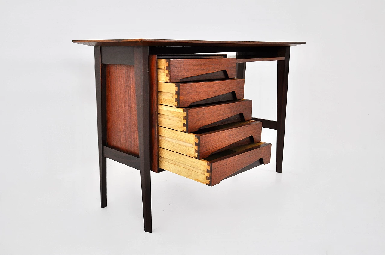 Wood desk by Edmondo Palutari for Dassi, 1960s 7