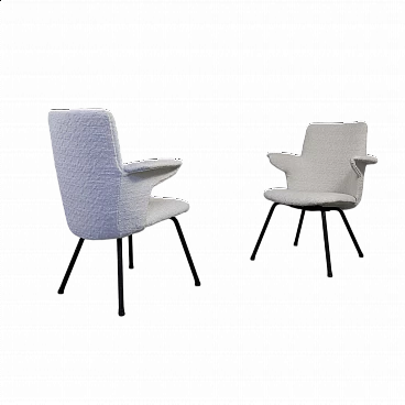 Pair of DU20 armchairs by Mario Rinaldi for Rima, 1950s
