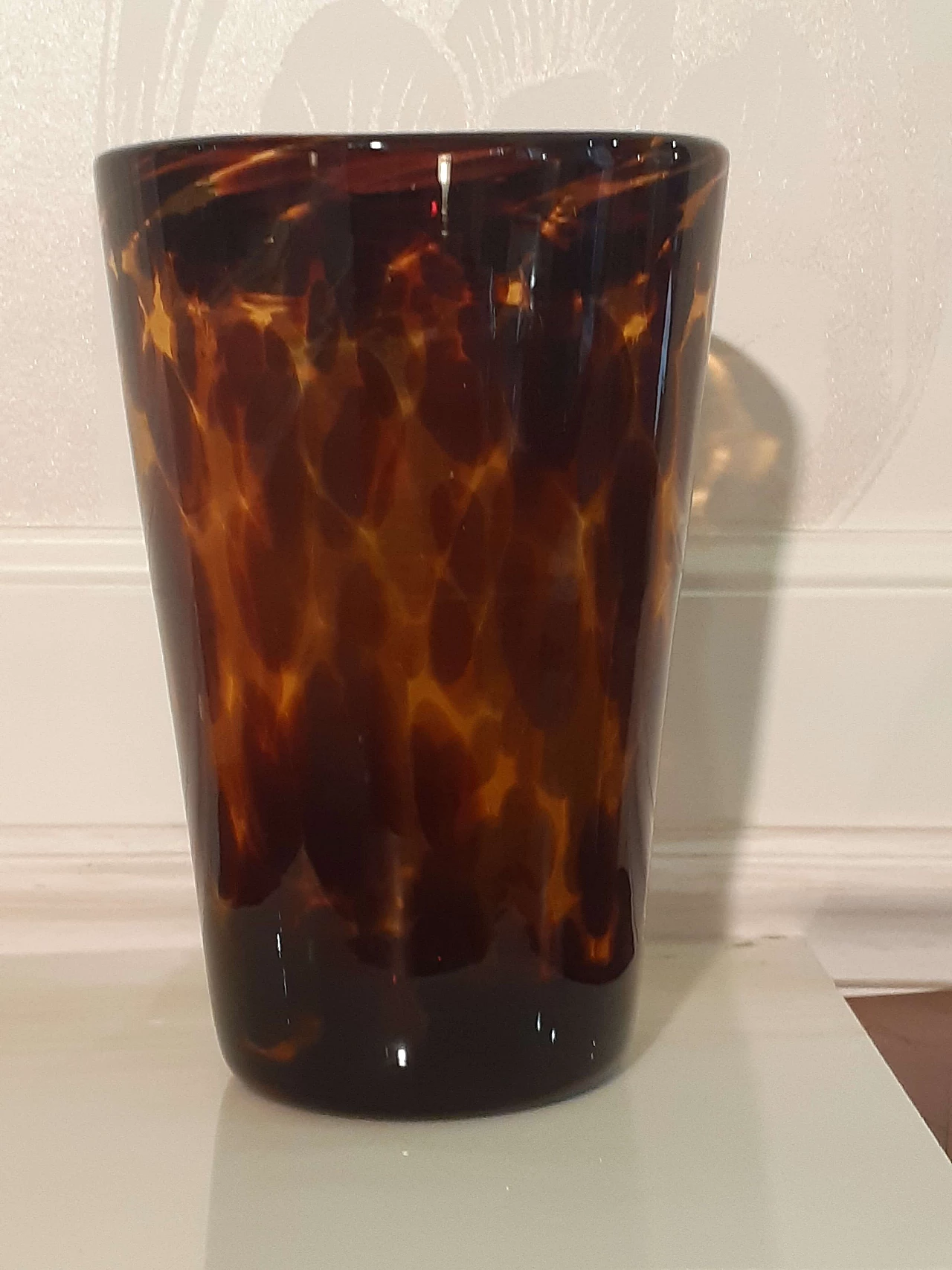 Spotted Murano glass vase, 1970s 3