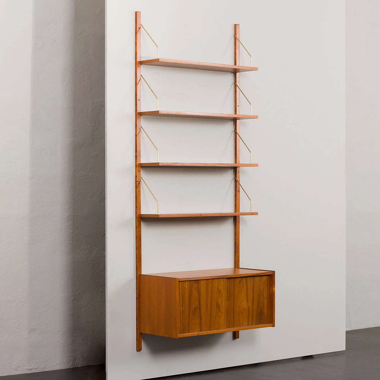 Danish teak bookcase in the style of Sorensen and Cadovius, 1960s 3