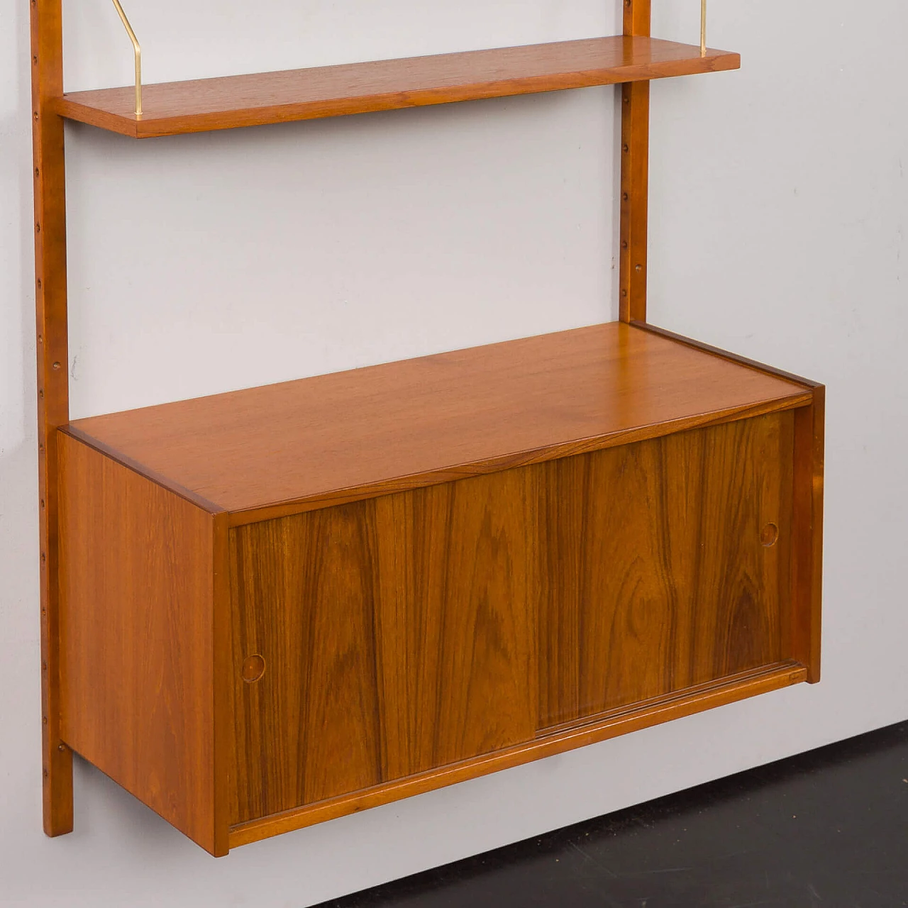 Danish teak bookcase in the style of Sorensen and Cadovius, 1960s 10