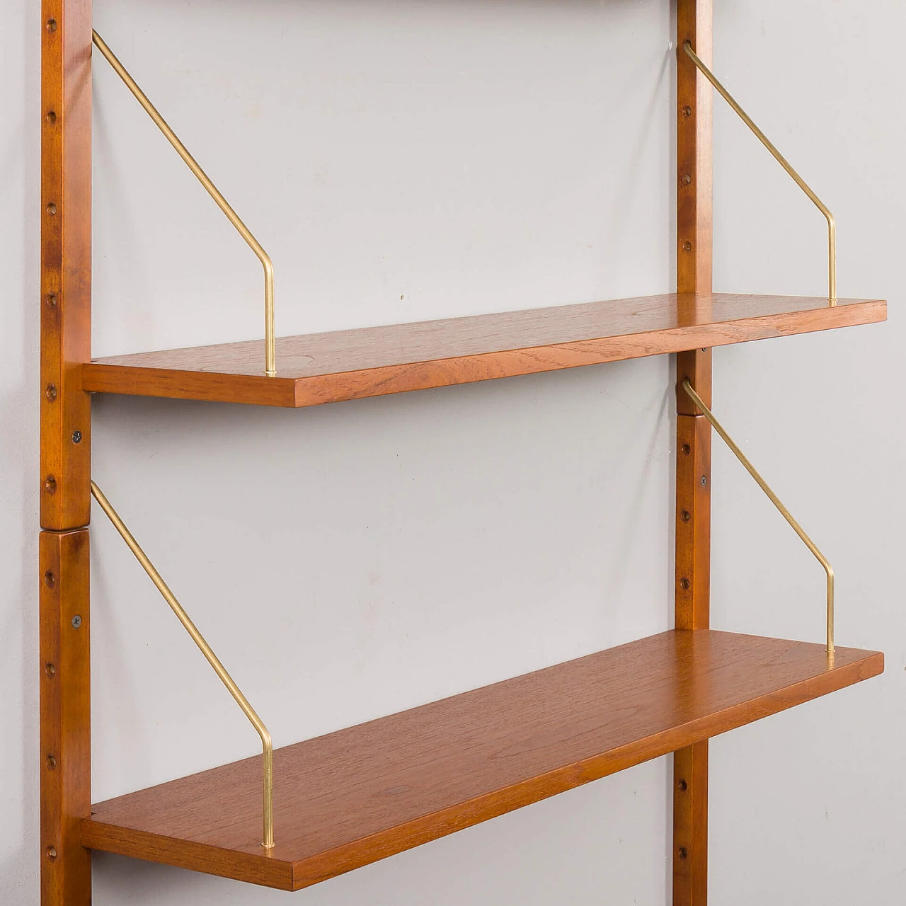 Danish teak bookcase in the style of Sorensen and Cadovius, 1960s 12