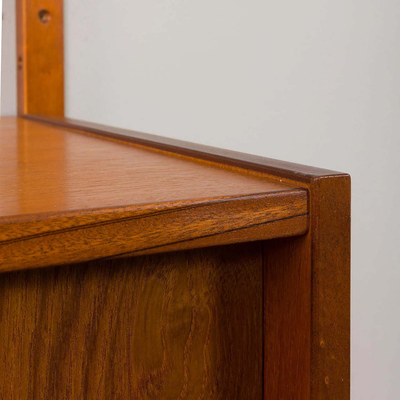 Danish teak bookcase in the style of Sorensen and Cadovius, 1960s 13