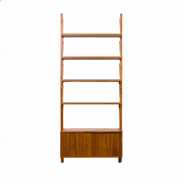 Danish teak bookcase in the style of Sorensen and Cadovius, 1960s