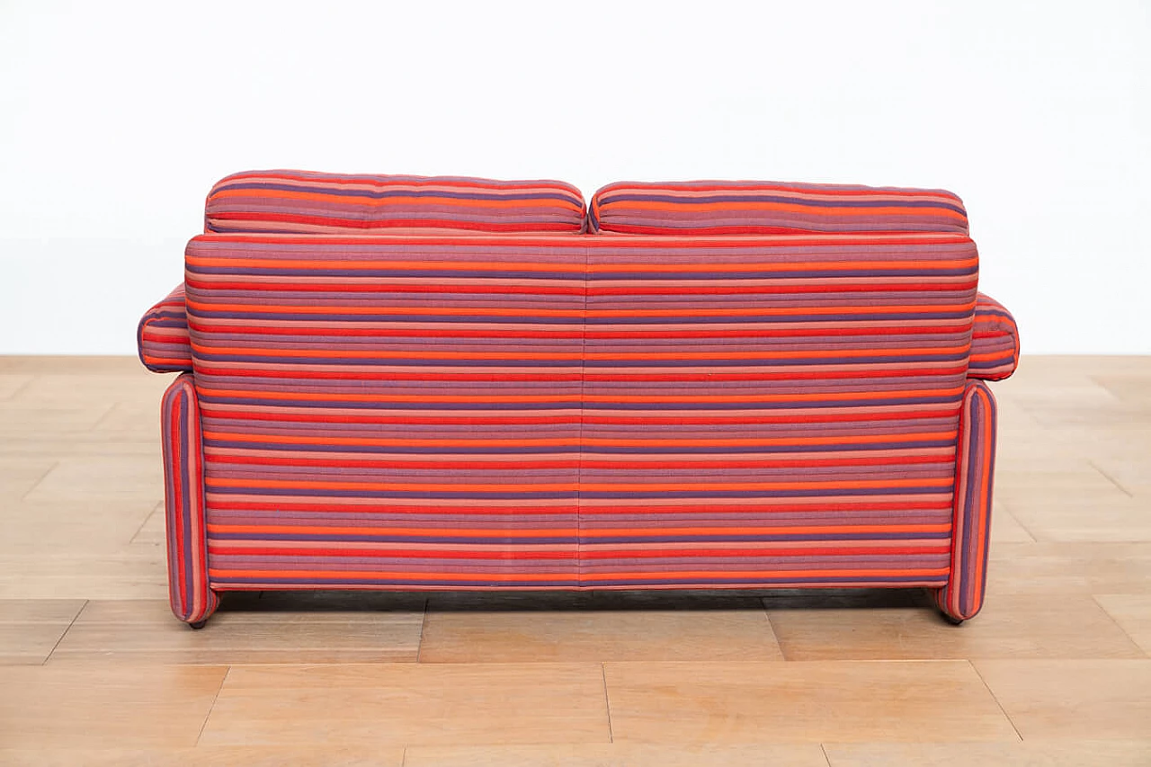 Coronado two-seater fabric sofa by Tobia Scarpa for C&B Italia, 1970s 10