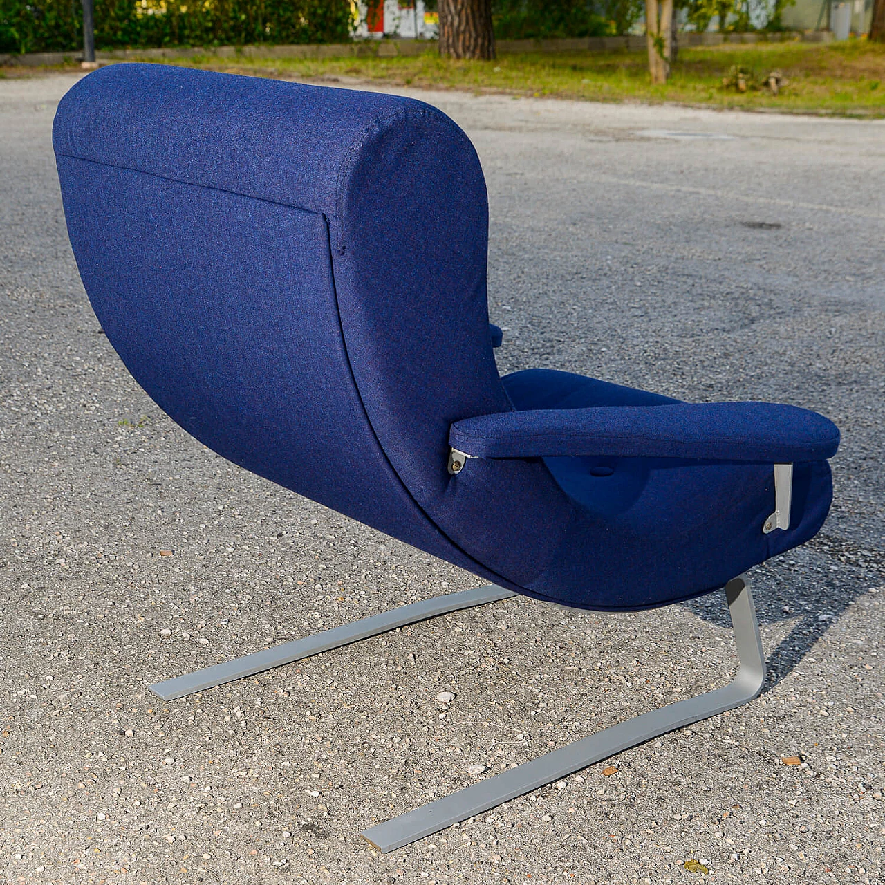 Rocking armchair by Guido Bonzani for Tecnosalotto, 1970s 4