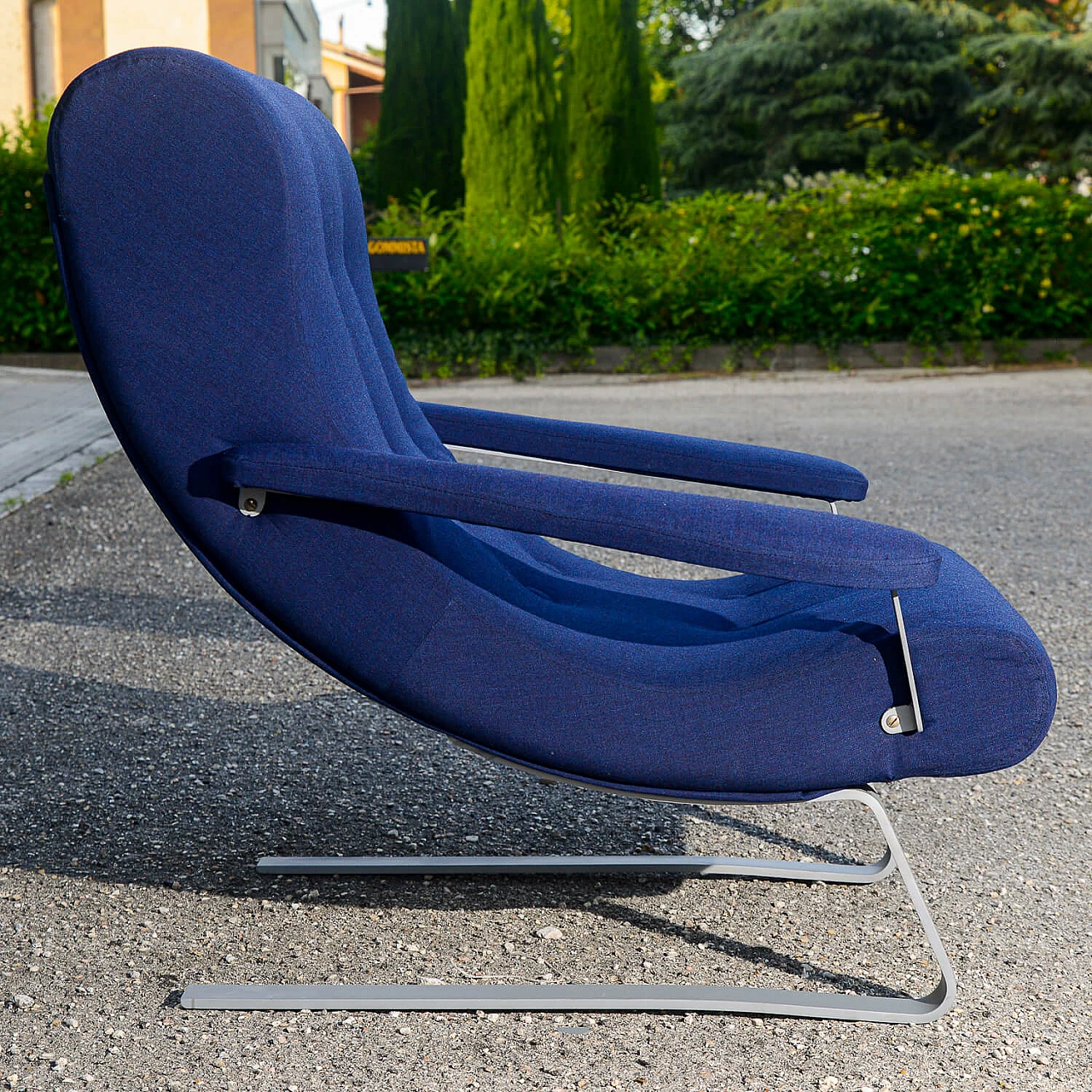 Rocking armchair by Guido Bonzani for Tecnosalotto, 1970s 5