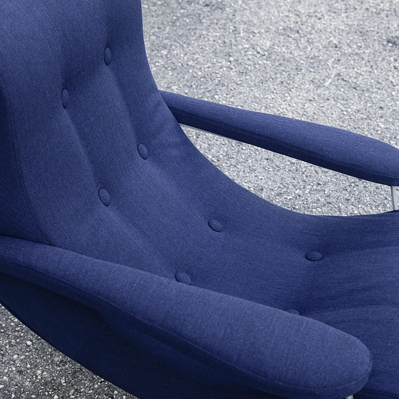 Rocking armchair by Guido Bonzani for Tecnosalotto, 1970s 6