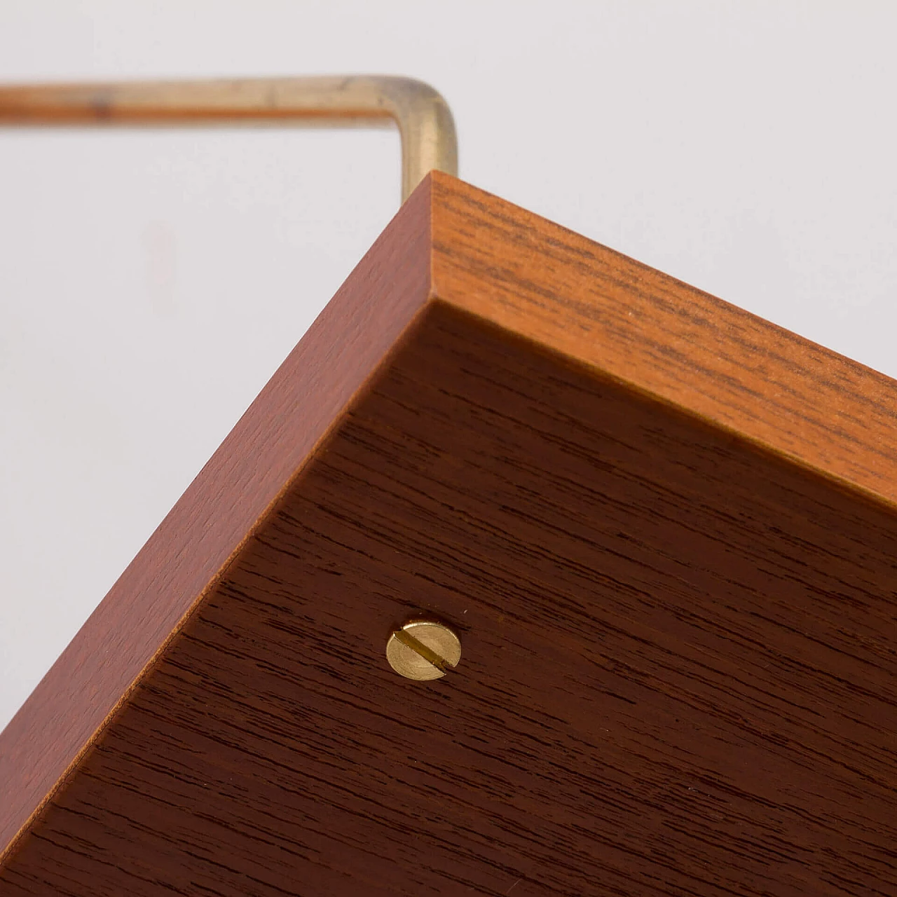 Teak bookcase with sliding door cabinet in the style of Poul Cadovius, 1960s 14