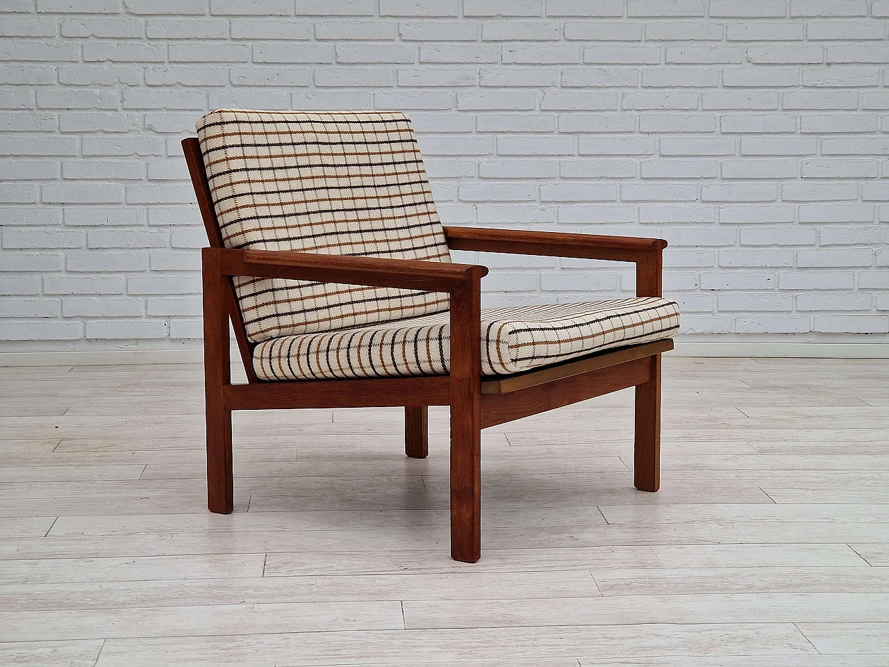 Teak Capella armchair by Illum Wikkelsø for Eliersen Møbler, 1970s 1