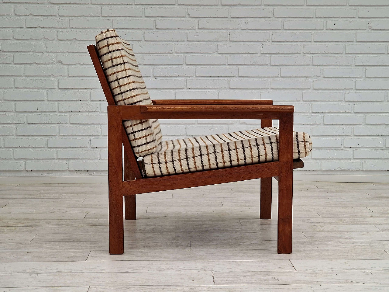 Teak Capella armchair by Illum Wikkelsø for Eliersen Møbler, 1970s 6