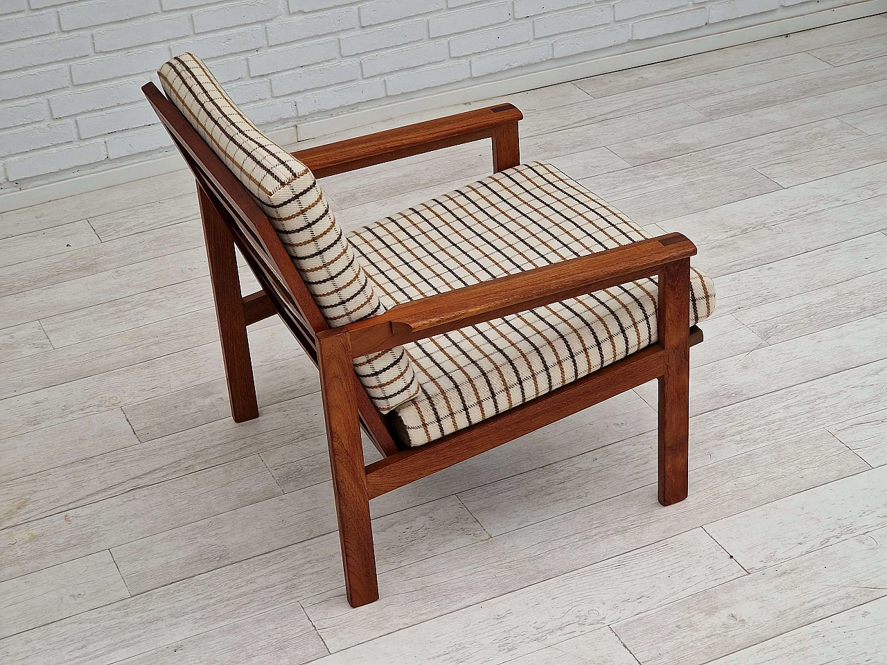 Teak Capella armchair by Illum Wikkelsø for Eliersen Møbler, 1970s 7