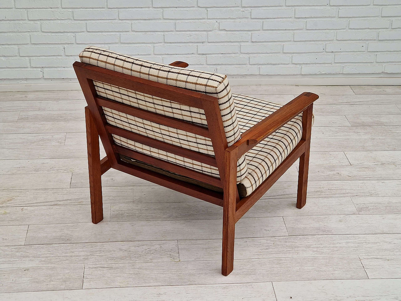 Teak Capella armchair by Illum Wikkelsø for Eliersen Møbler, 1970s 8