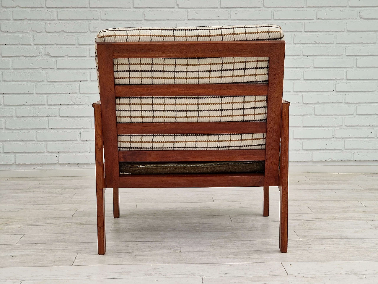 Teak Capella armchair by Illum Wikkelsø for Eliersen Møbler, 1970s 11