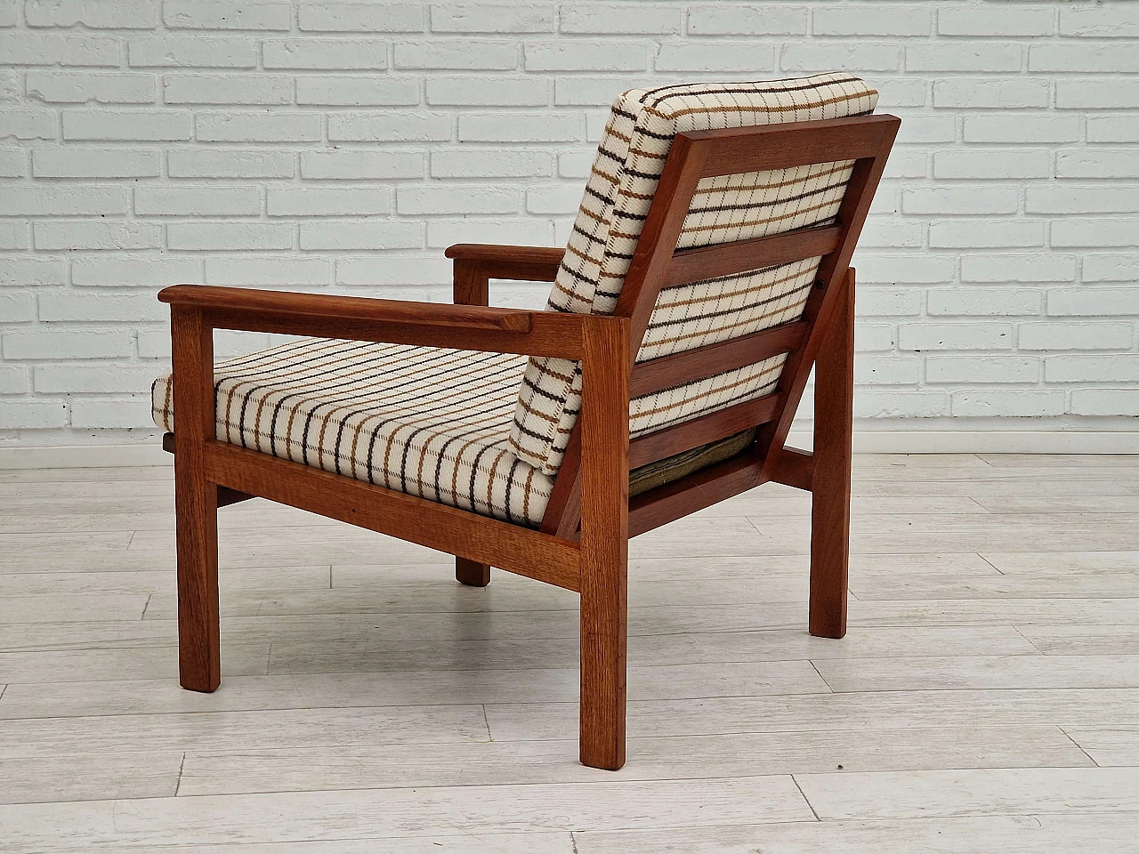 Teak Capella armchair by Illum Wikkelsø for Eliersen Møbler, 1970s 12