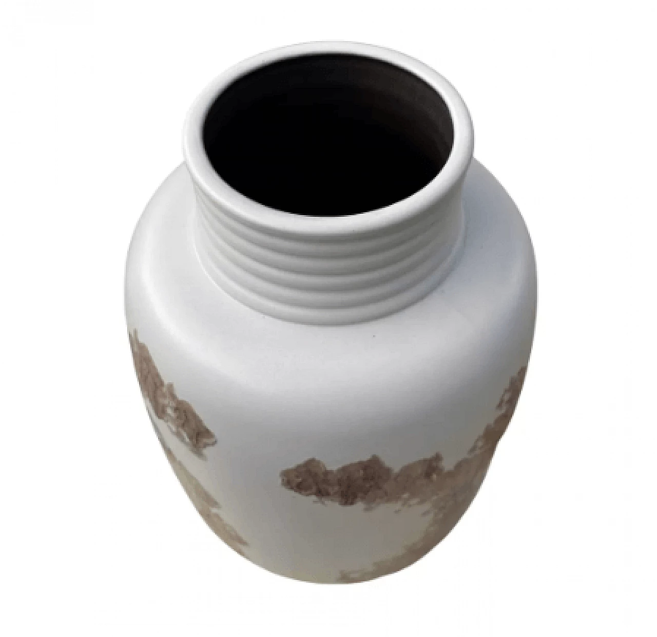 Glazed ceramic 676/42 vase by Ü-Keramik, 1960s 6