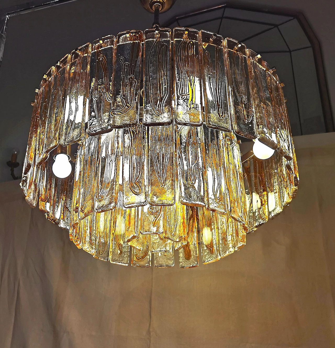 Murano glass chandelier by La Murrina, 1970s 3