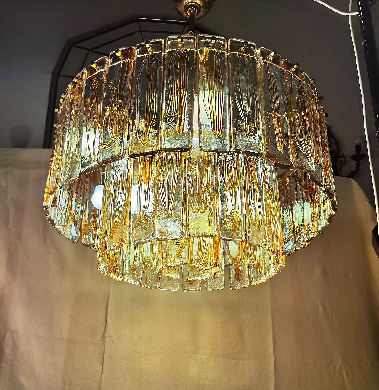 Murano glass chandelier by La Murrina, 1970s 6