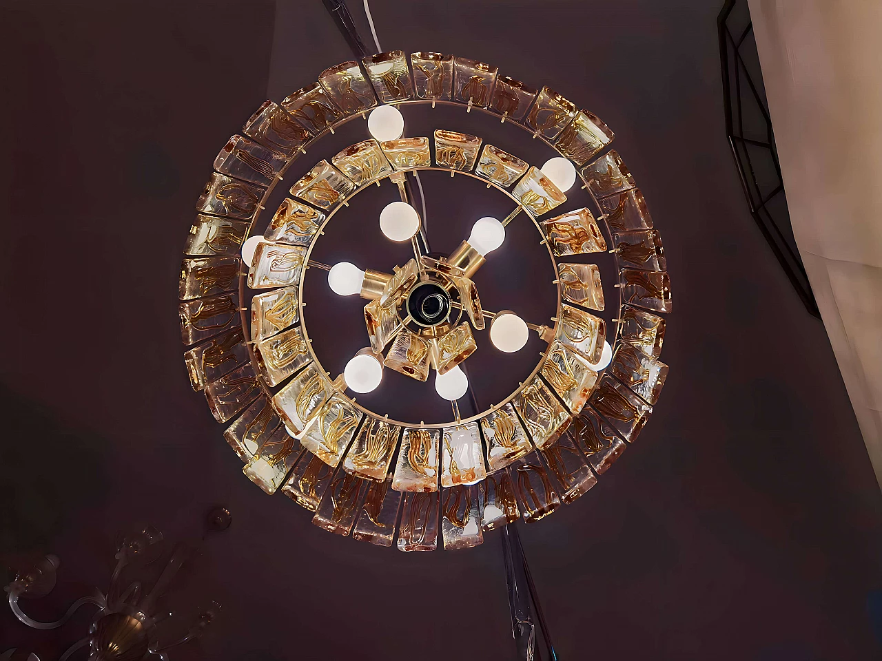 Murano glass chandelier by La Murrina, 1970s 11